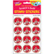 Hot Shot! - Cinnamon Scent Retro Scratch 'n Sniff Stickers