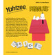 Peanuts Yahtzee Game