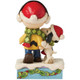 Charlie Brown & Snoopy Wearing Scarf Figure by Jim Shore