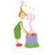 Department 56 The Grinch - Auntie Who Sets A Centerpiece