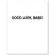 Chappell Roan Happy Holidays Good Luck Card