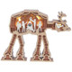 Star Wars Holiday LED Wooden AT-AT Table Décor