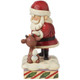 Santa Petting Rudolph Light-Up Nose Figure by Jim Shore