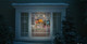 Leg Lamp in Window