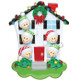 Our Home Personalized Christmas Ornament Family of 5