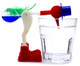 Lucky Drinking Bird Water Glass