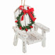 Muskoka Chair Ornament - white