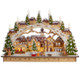 Wood Village House LED Tablepiece