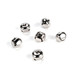 Bag of 19 Silver Jingle Bells Unbagged View