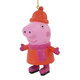 Peppa Pig Blow Mold Ornament - hat and scarf