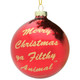 Merry Christmas ya Filthy Animal Ornament