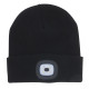 Black Rechargeable LED Toque Unlit View