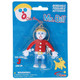 Mr. Bill Bendable Keychain Packaged View