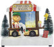  LED Musical Popcorn Wagon Tablepiece (KA-PN5191) Peanuts