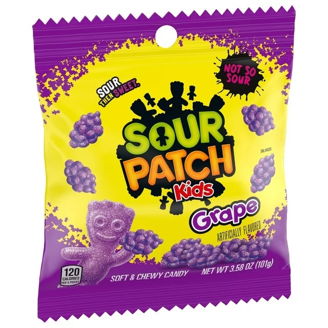 Grape Sour Patch Kids - RetroFestive.ca