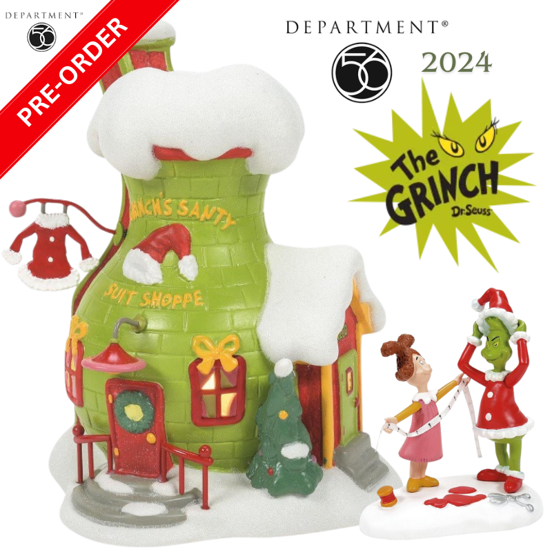 Pre-Order Dept 56 The Grinch Village