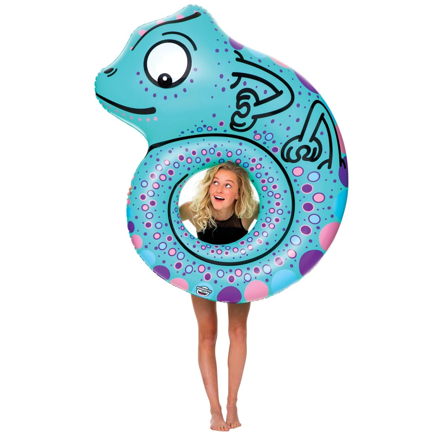 Giant Chameleon Pool Float by BigMouth Canada | RetroFestive.ca