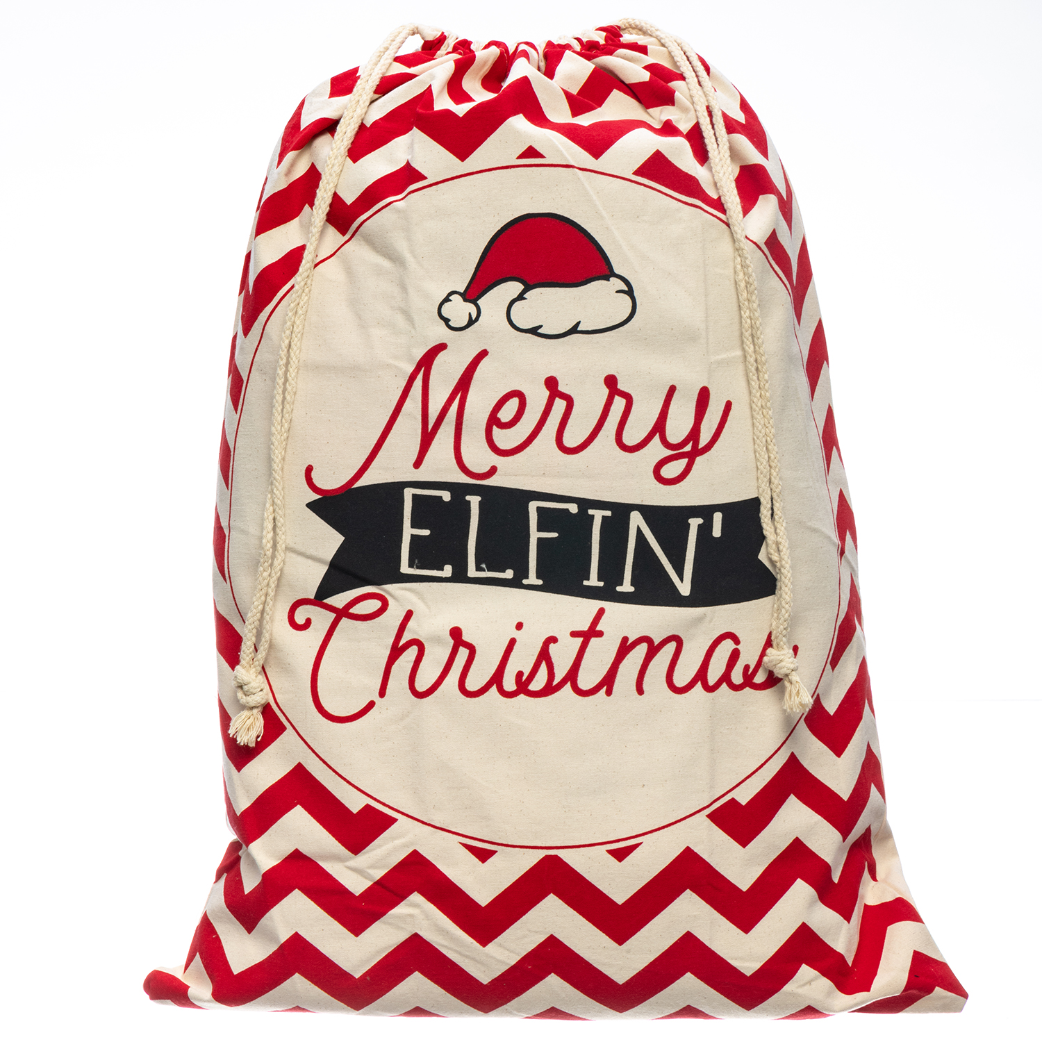 Large Canvas Santa Sacks in 4 Styles Canada | RetroFestive.ca