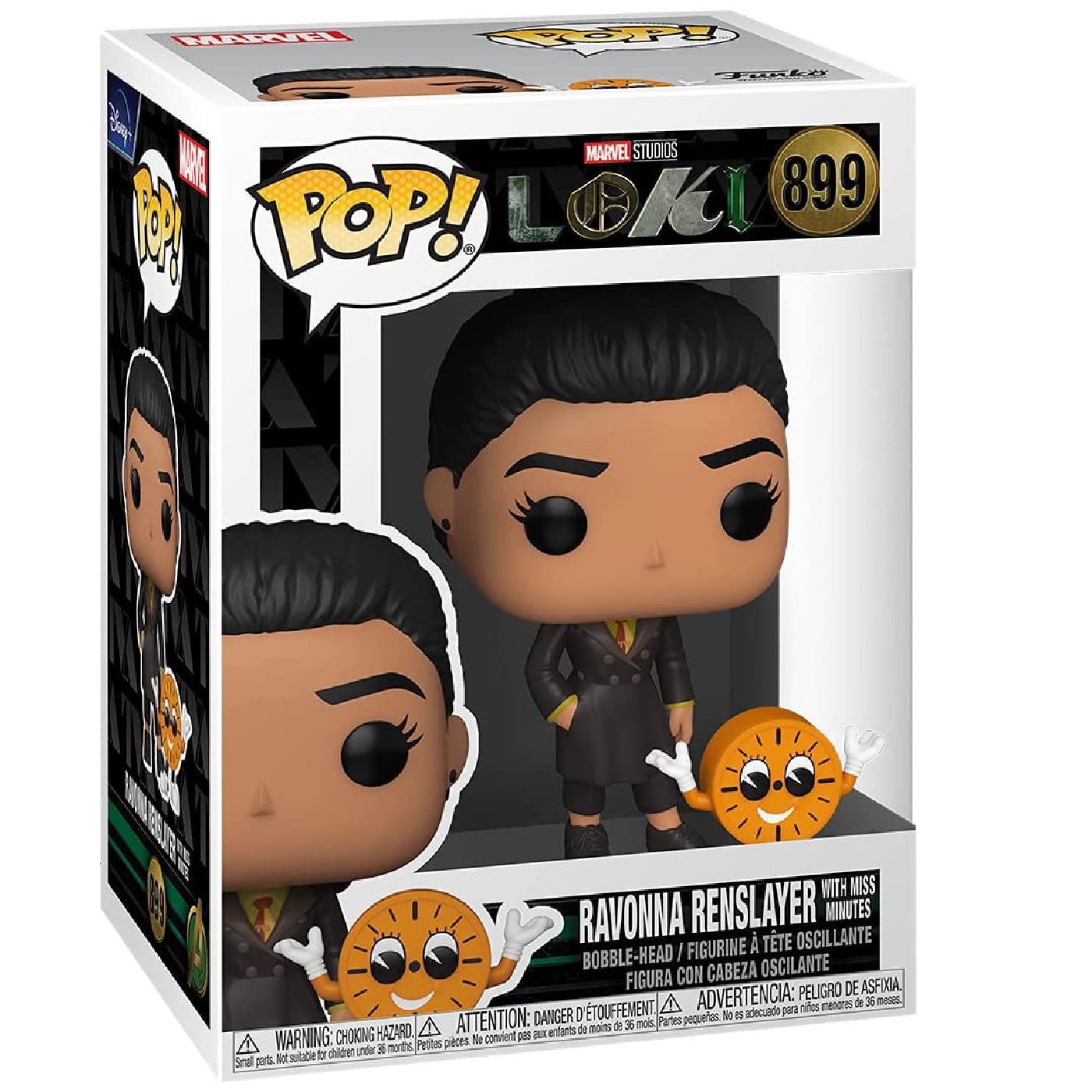 Pop! Loki: Ravonna Renslayer with Miss Minutes Vinyl Figure