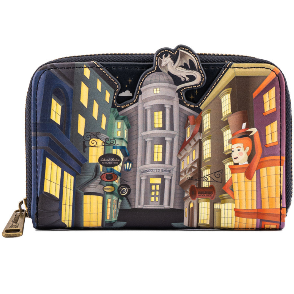 Harry Potter Diagon Alley Wallet by Loungefly Canada | RetroFestive.ca