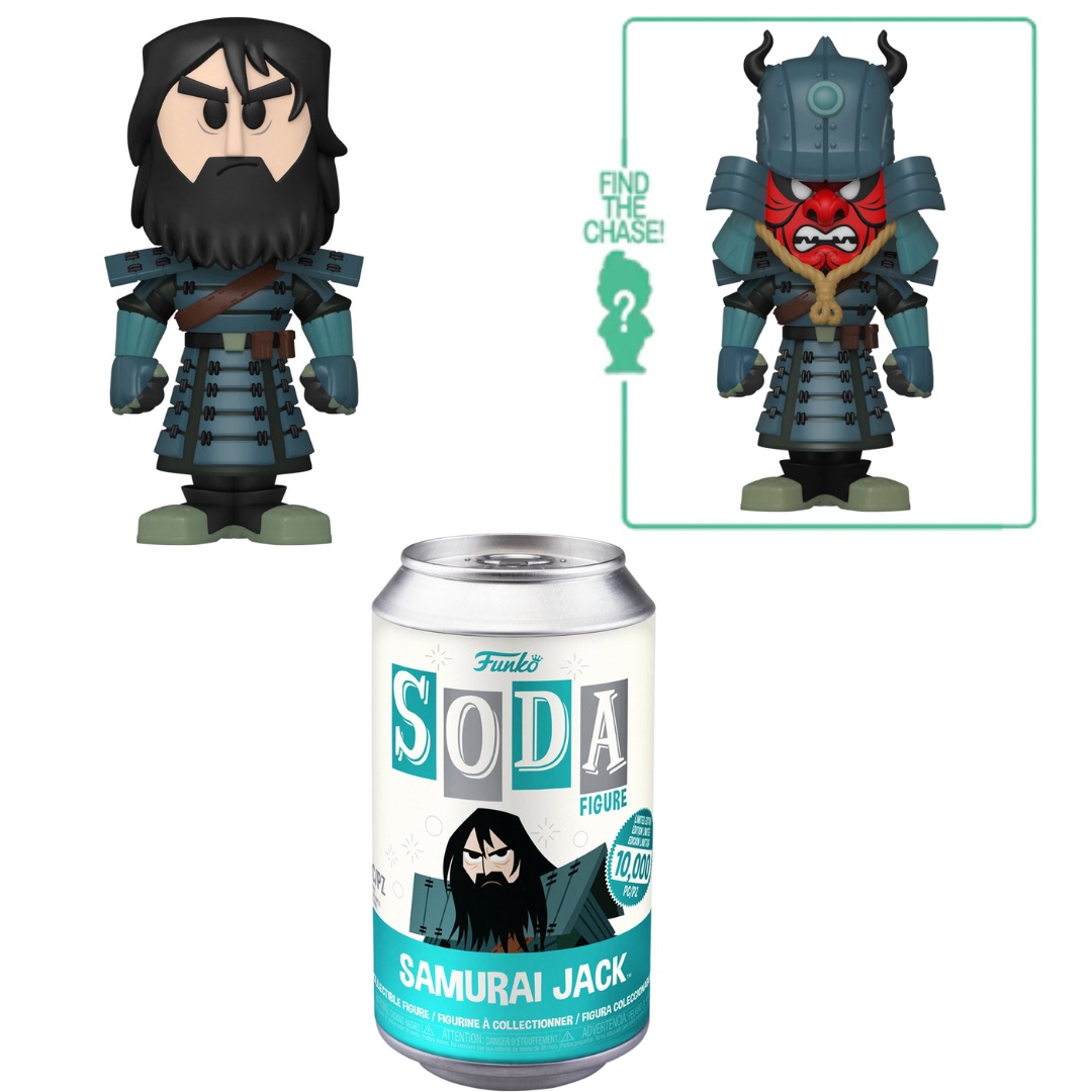 Samurai Jack - Samurai Jack (Armored) Chase SODA Figure main image 1