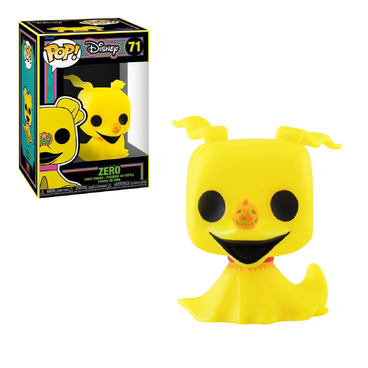 Pop! Disney: Nightmare Before Christmas - Zero (Blacklight