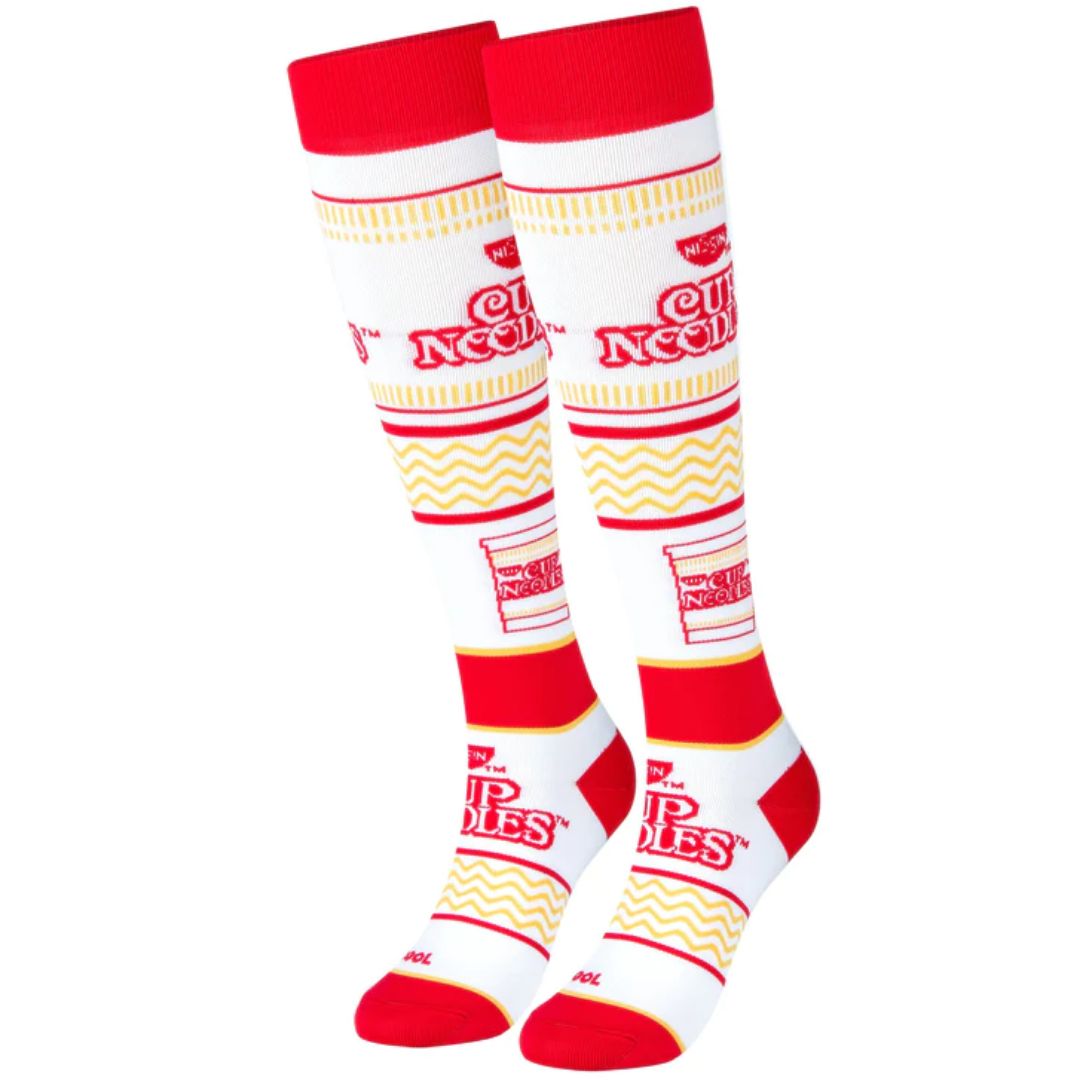 Cup Noodles Compression Socks by Cool Socks - RetroFestive.ca