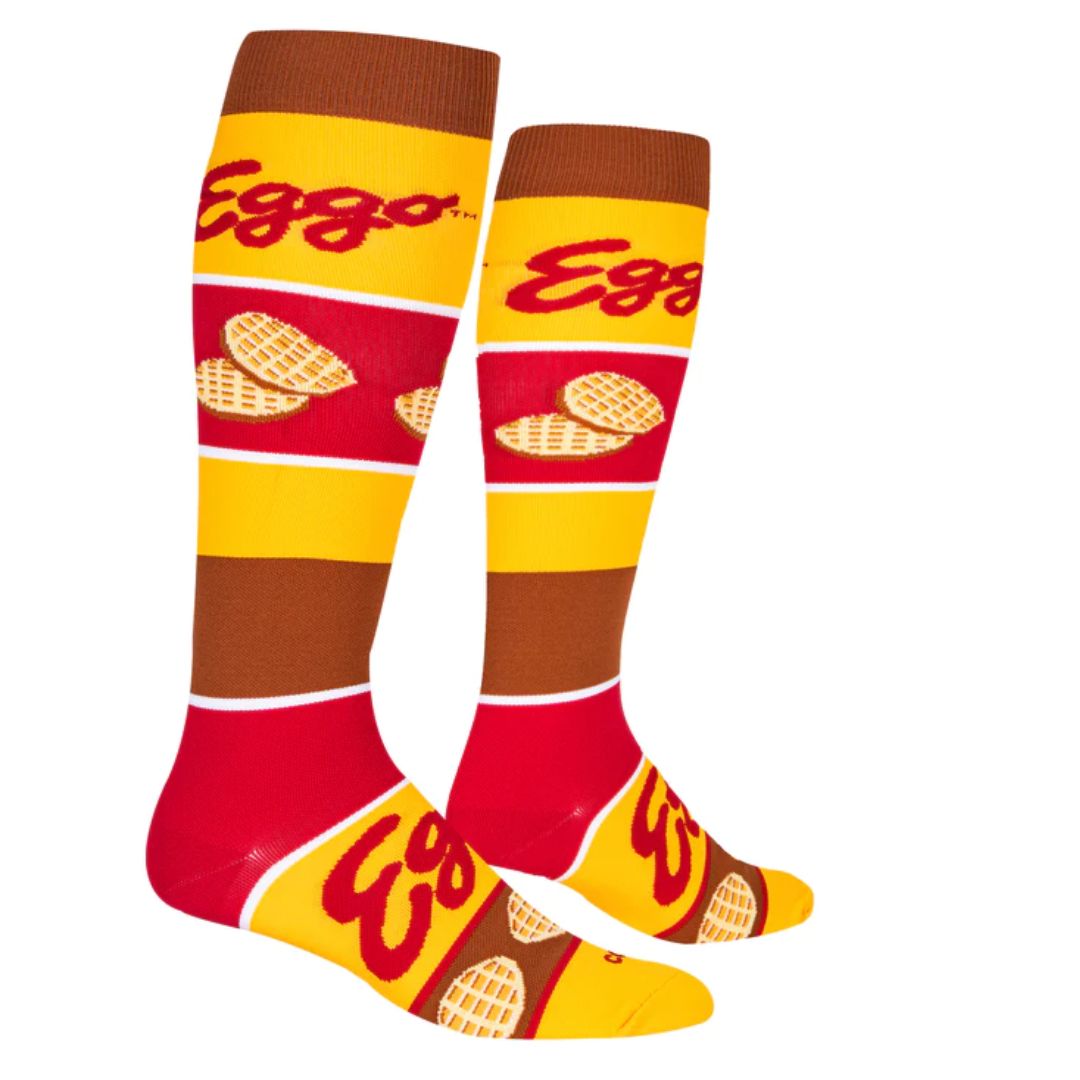 Eggo Waffles Compression Socks by Cool Socks - RetroFestive.ca