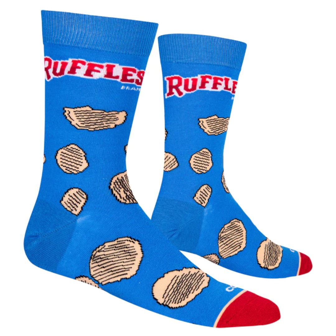 Ruffles Chips Men's Socks by Cool Socks - RetroFestive.ca