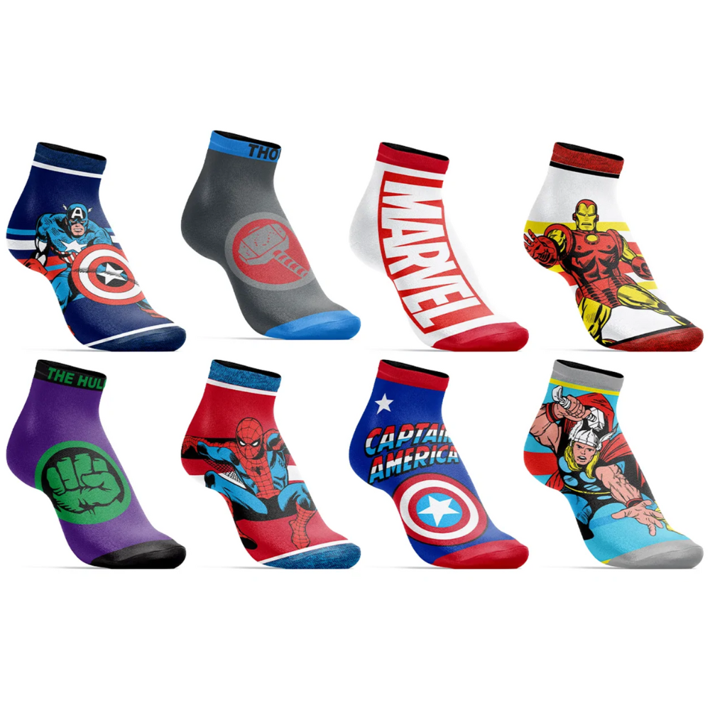 Marvel: Avengers Socks 3-Pack (36-41) Preorder - Merchoid