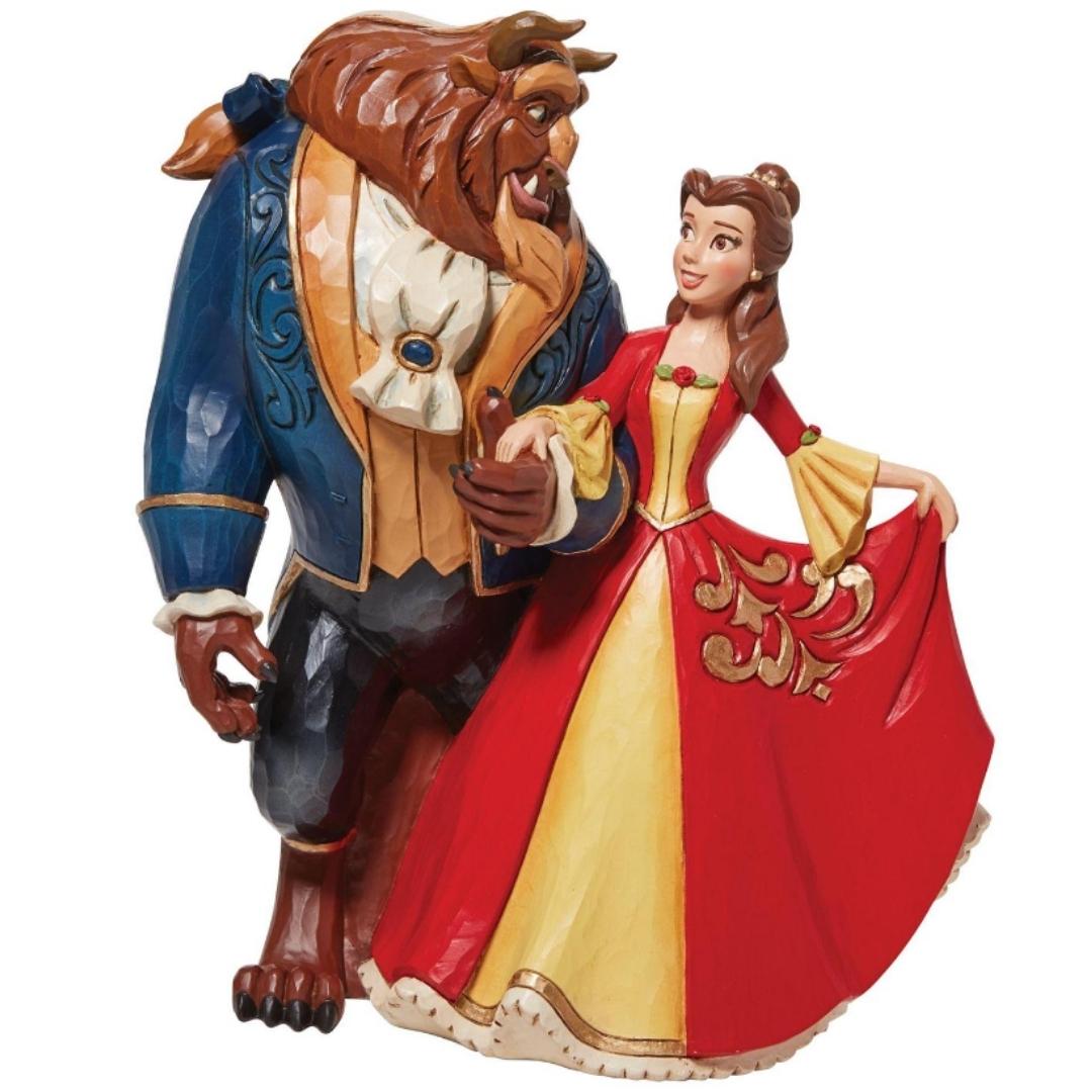 Beauty and the Beast Enchanted Figure by Jim Shore - RetroFestive.ca