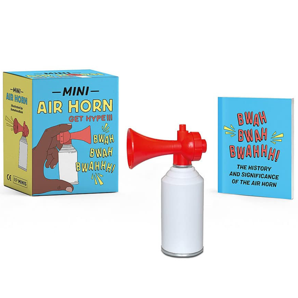 Mini Air Horn: A tiny version that really plays sound.