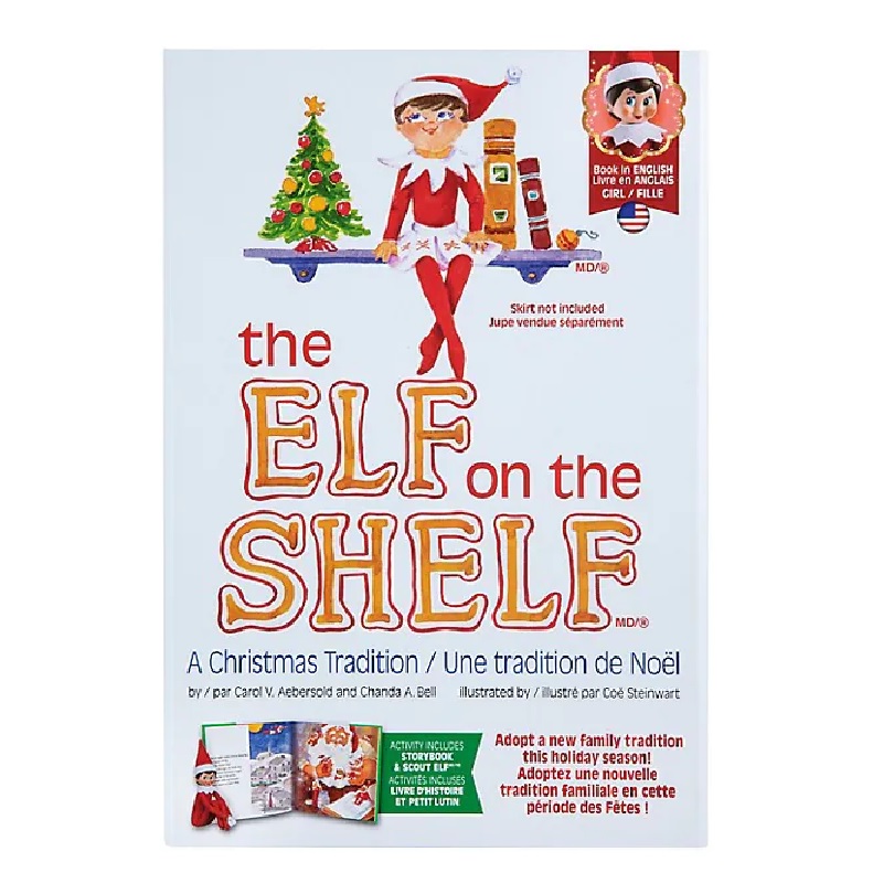 Elf on the Shelf: A Christmas Tradition Girl Light Skin Tone