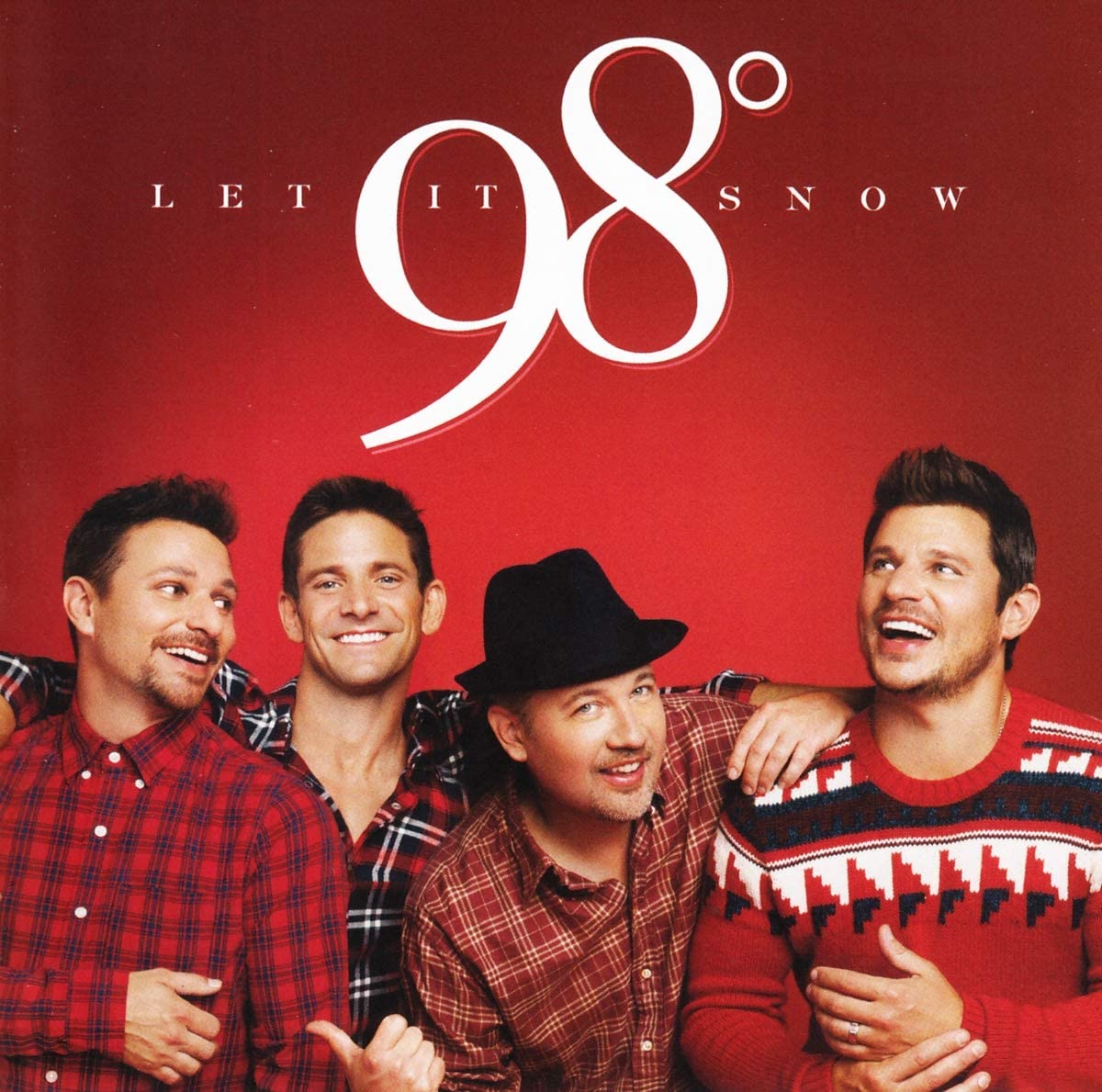 98 Degrees Let It Snow Vinyl Record LP Canada