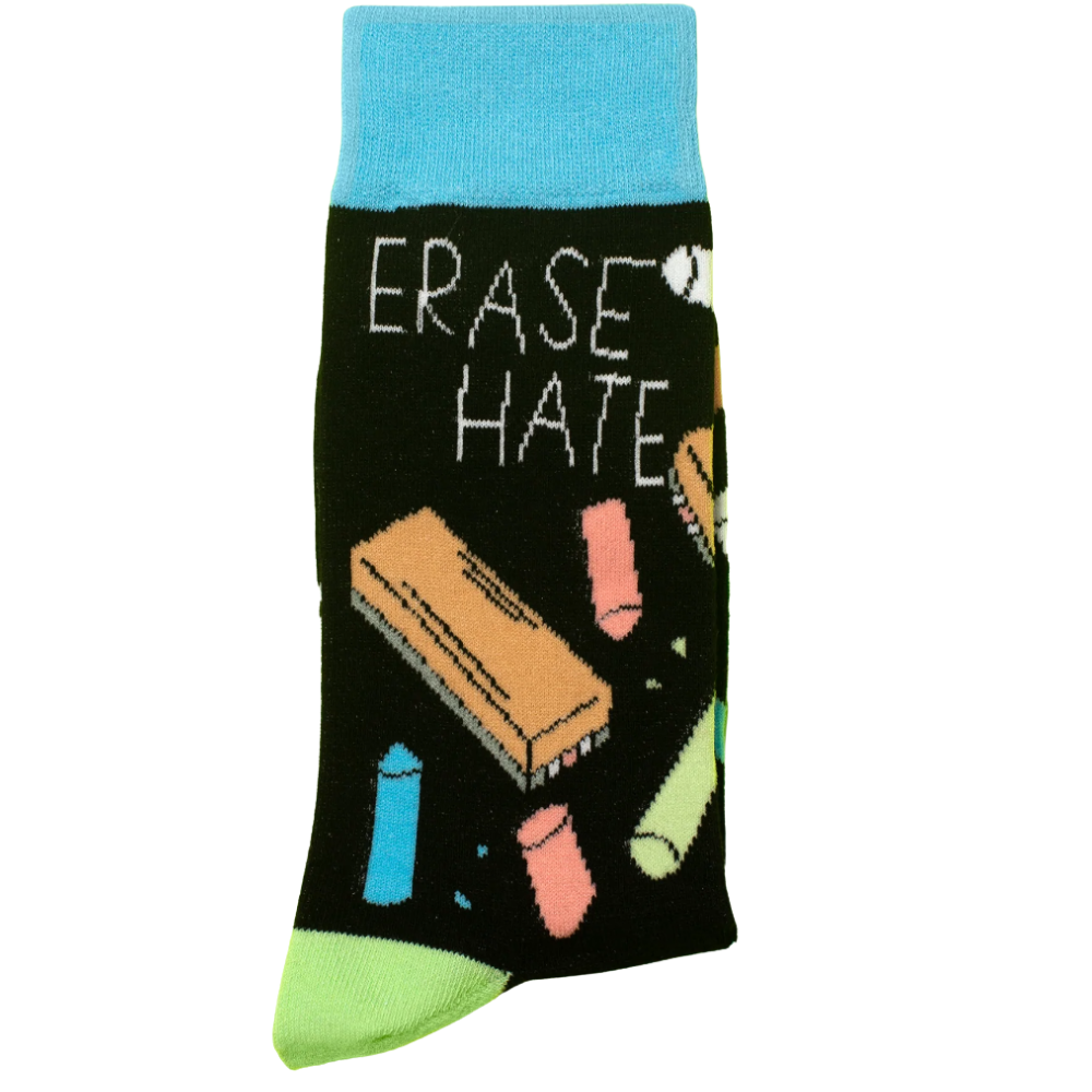 Erase Hate Socks Canada | RetroFestive.ca