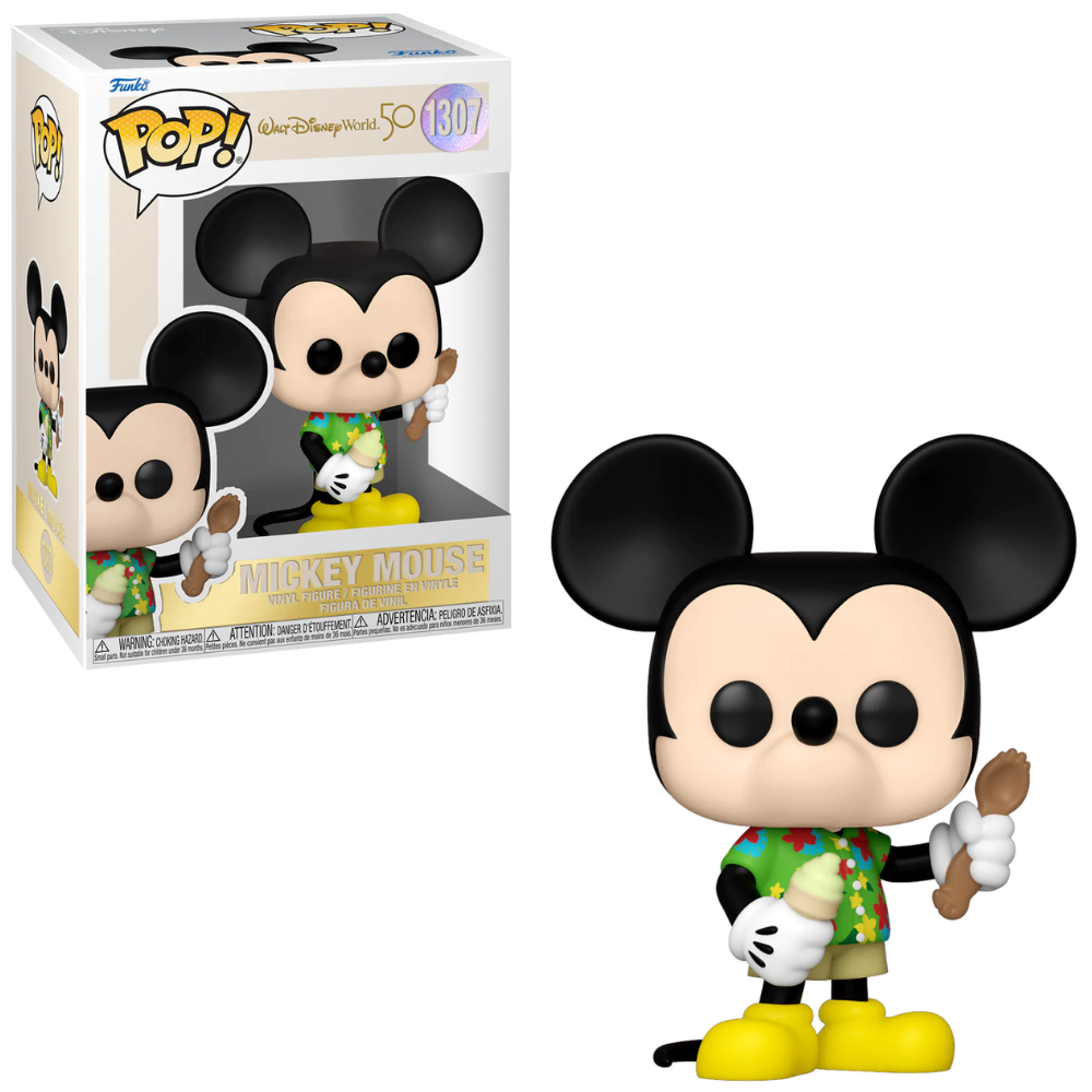 Pop! Disney: Aloha Mickey 50th Anniversary Funko Figure 65716