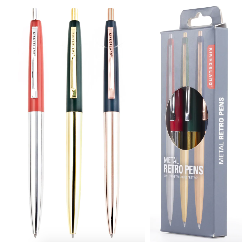 Metal Retro Pens Canada | RetroFestive.ca