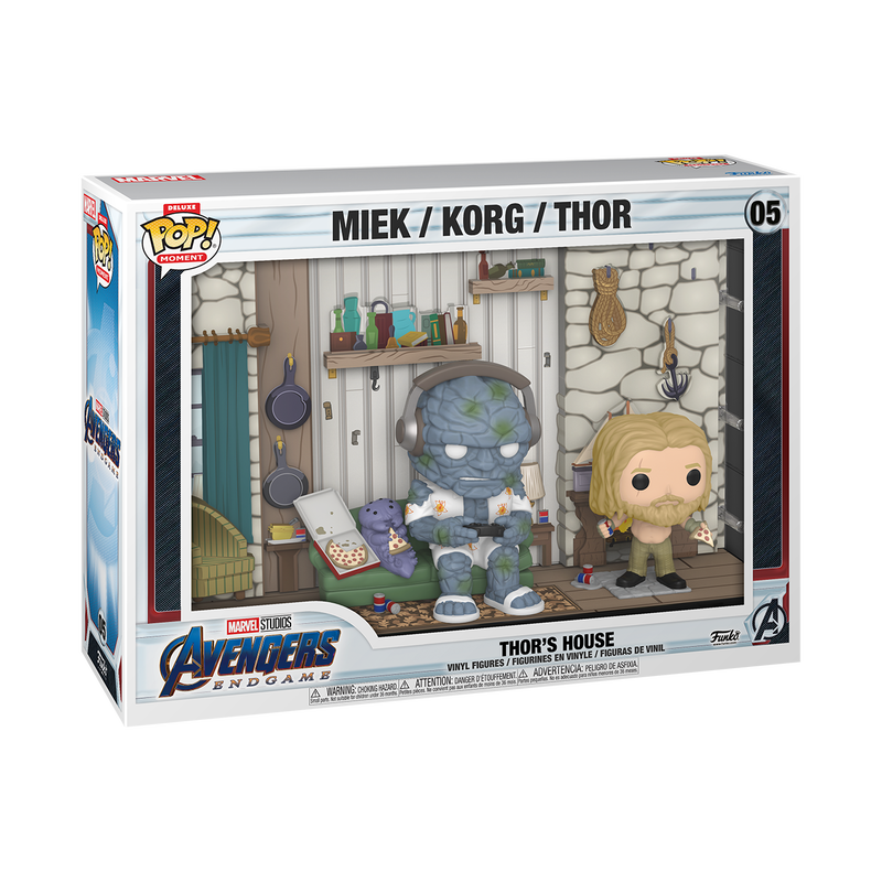 Pop! Moment Deluxe: Marvel - End Game Thor's House with Protector