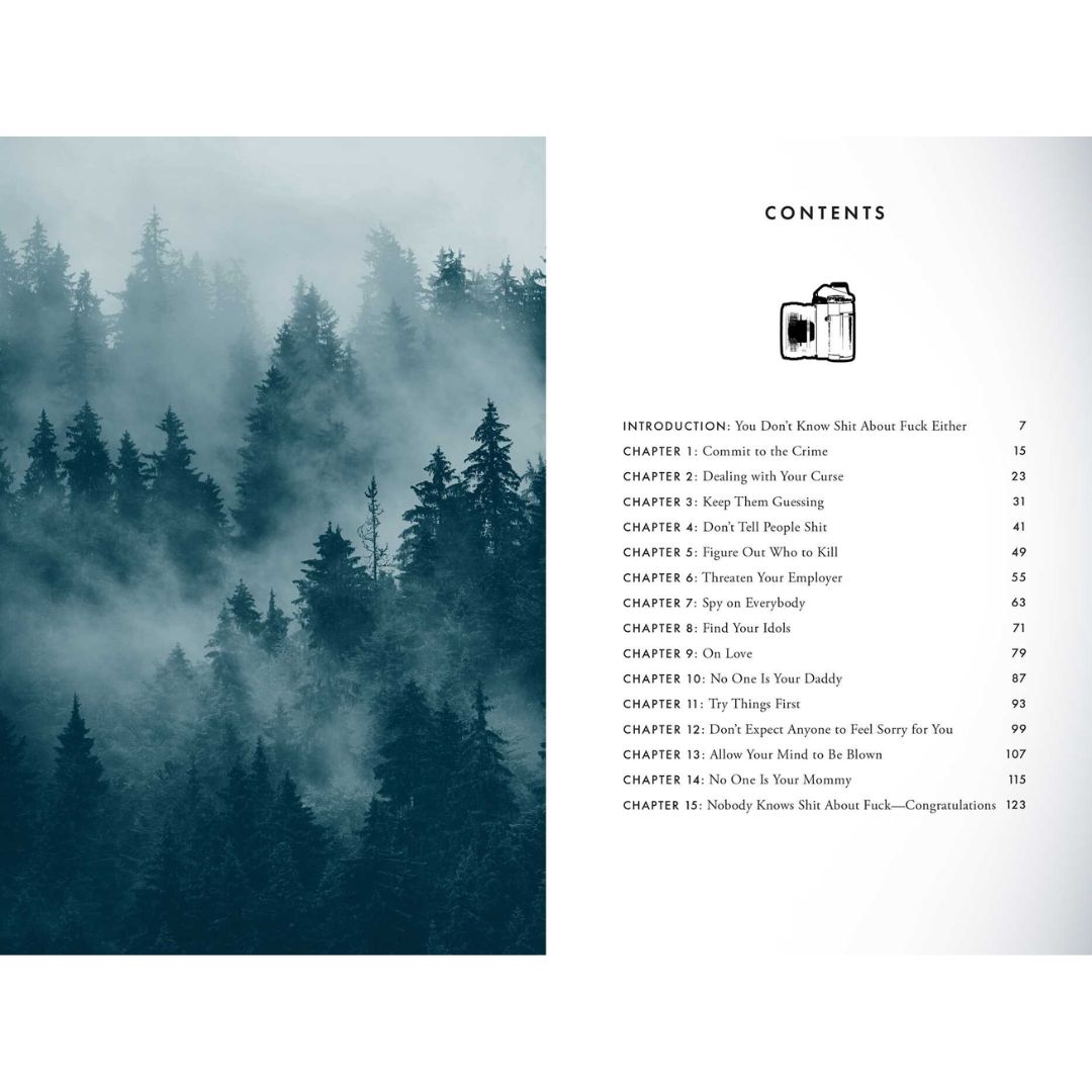 I Don't Know Sh*t About F*ck Ozark Book Of Wisdom by Ruth