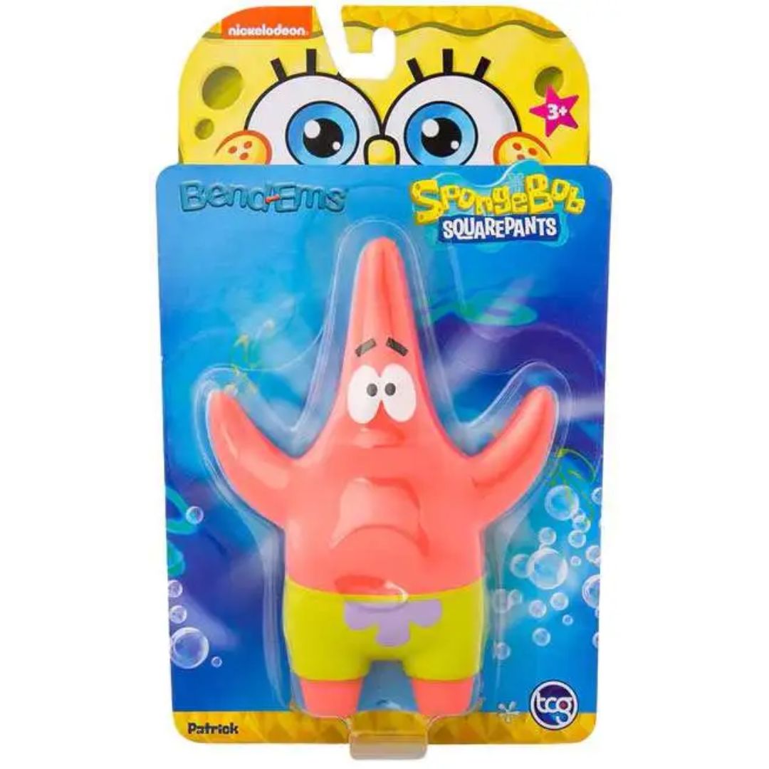 SpongeBob: Patrick Bend-Ems Bendable Figure - Main Image