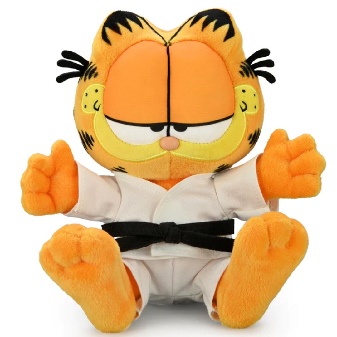 Karate Garfield Phunny Plush by kidrobot - RetroFestive.ca