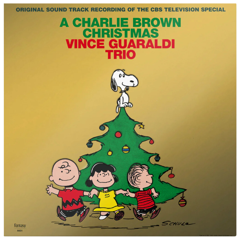 A Charlie Brown Christmas Gold Foil LP Record Canada | RetroFestive.ca