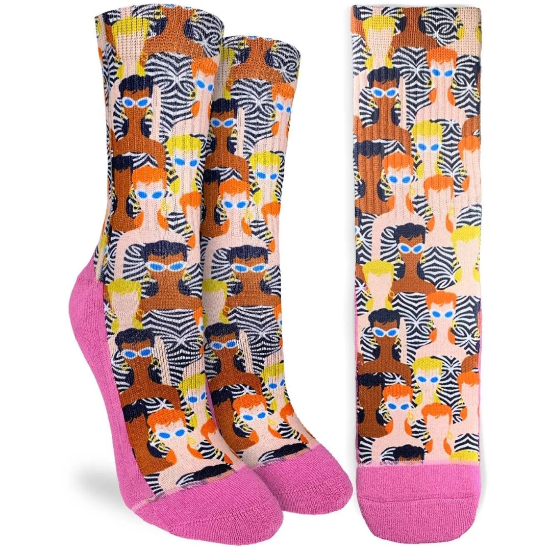 Women's Tiger Print Socks – Good Luck Sock