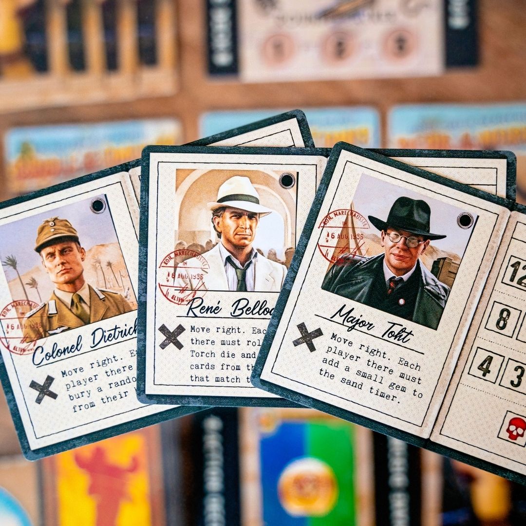 Indiana Jones Sands Of Adventure - Gioco Da Tavolo Cooperativo Con Timer A Sabbia, Per 2-4 Giocatori, Dagli 8 Anni - 4