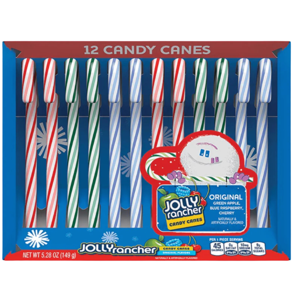 Jolly Rancher Candy Canes Canada RetroFestive.ca