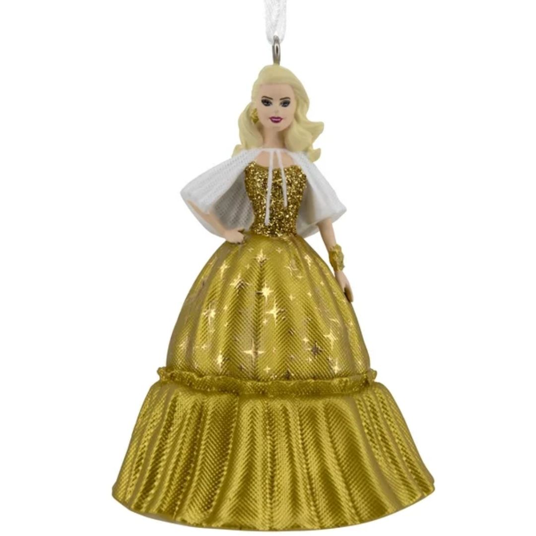 Holiday Barbie Ornament by Hallmark - RetroFestive.ca