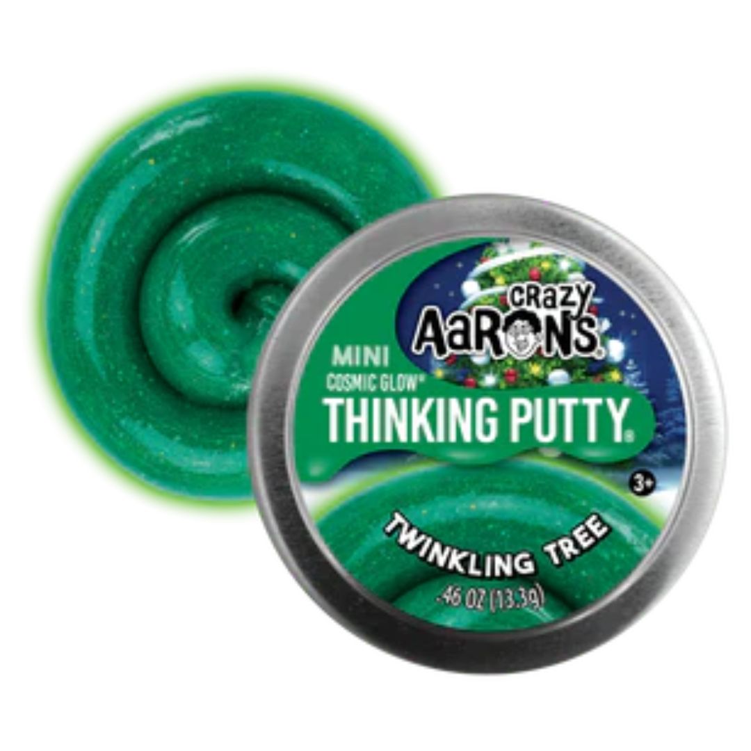 Crazy Aaron's Stocking Stuffer Thinking Putty Mini Tins - RetroFestive.ca