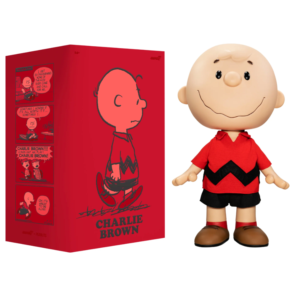 チャーリーページ Charlie Brown (Red Shirt) Peanuts SuperSize Canada