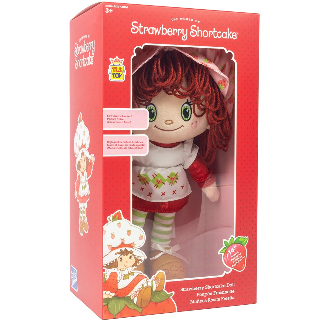 Strawberry Shortcake 14-Inch Doll with Real Yarn Hair