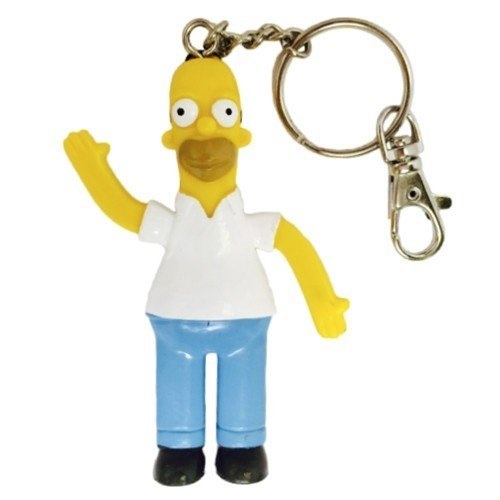 Homer Simpson Bendable Keychain